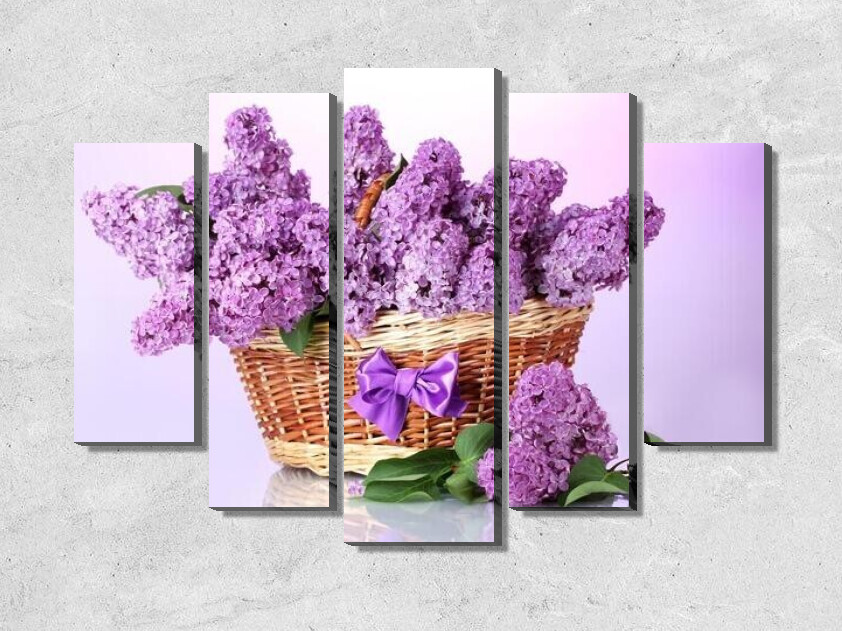 Корзина сирени