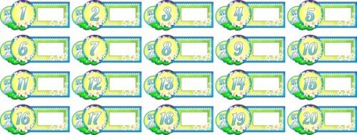 Наклейки на шкафчики Зайчик